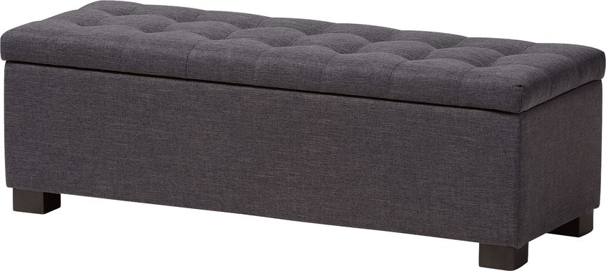 Barrhalla Dark Gray Bench