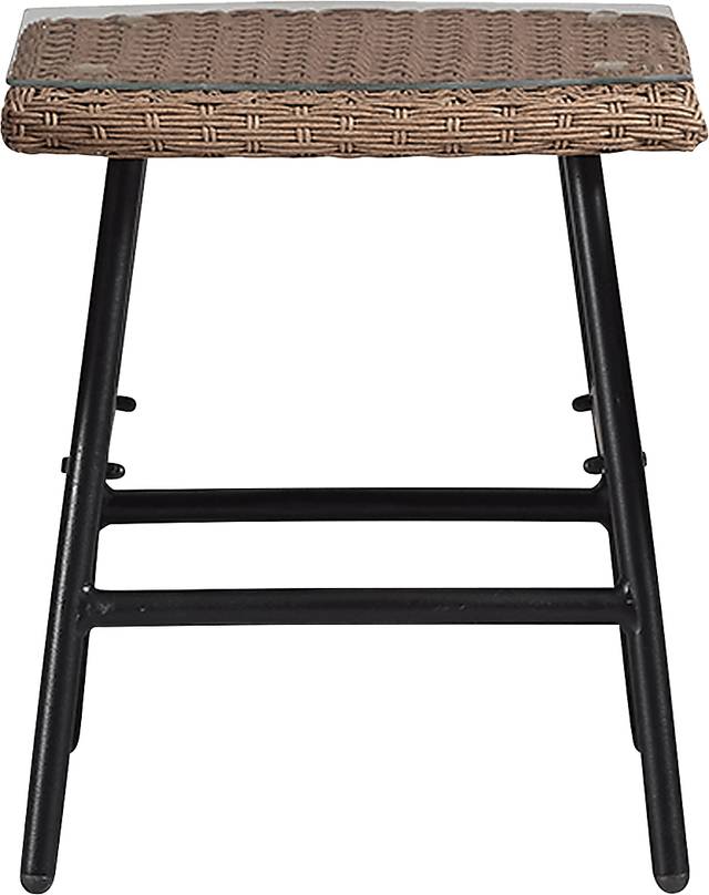 Barrhead Natural Outdoor End Table - Thumbnail - Image 1