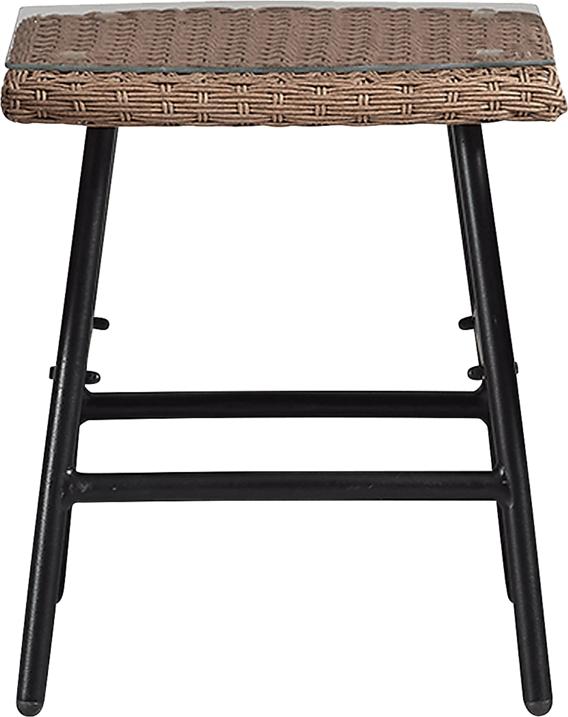 Barrhead Natural Outdoor End Table - Image 1