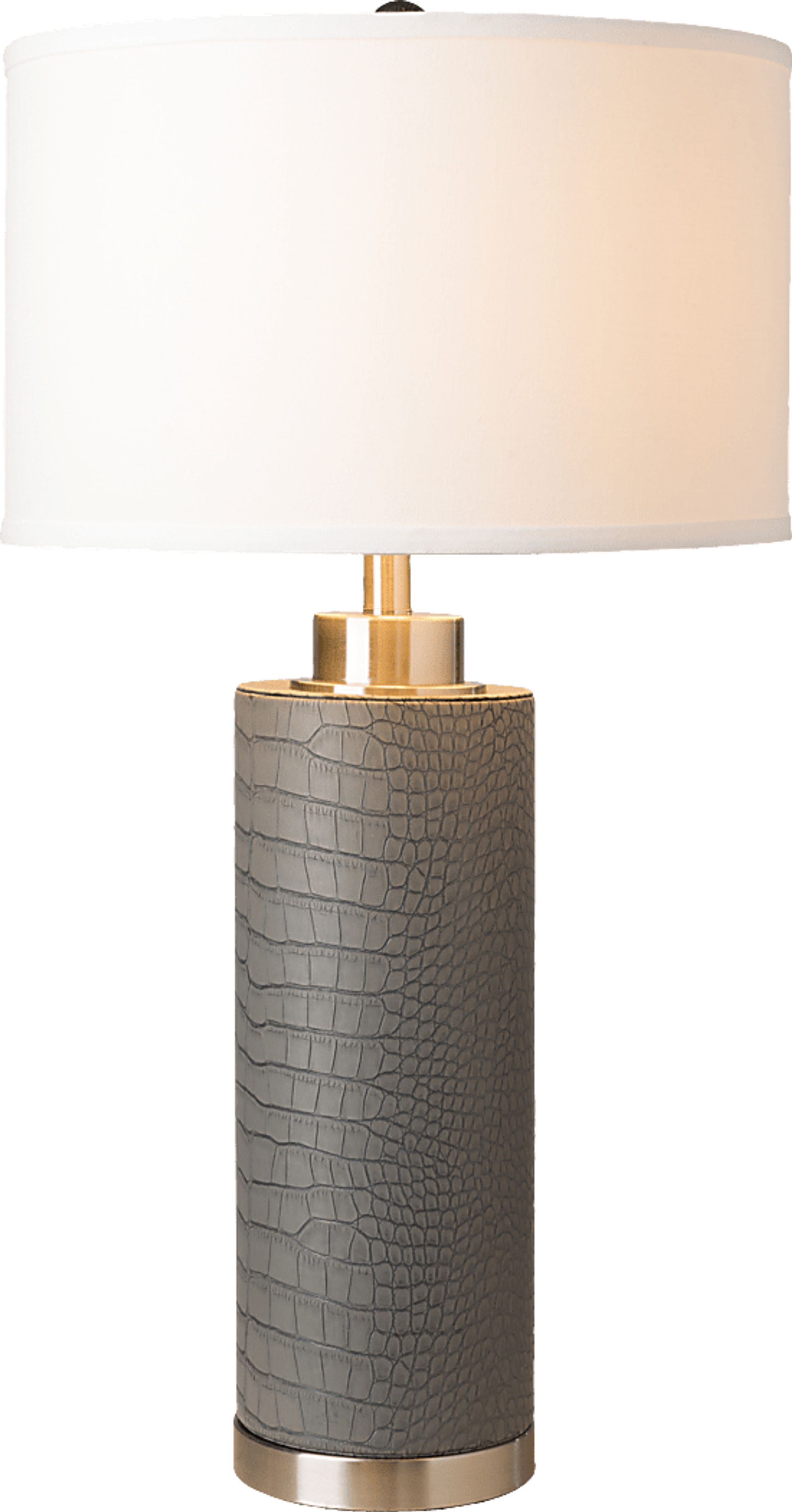 Barrick Shade Gray Lamp - Image 3