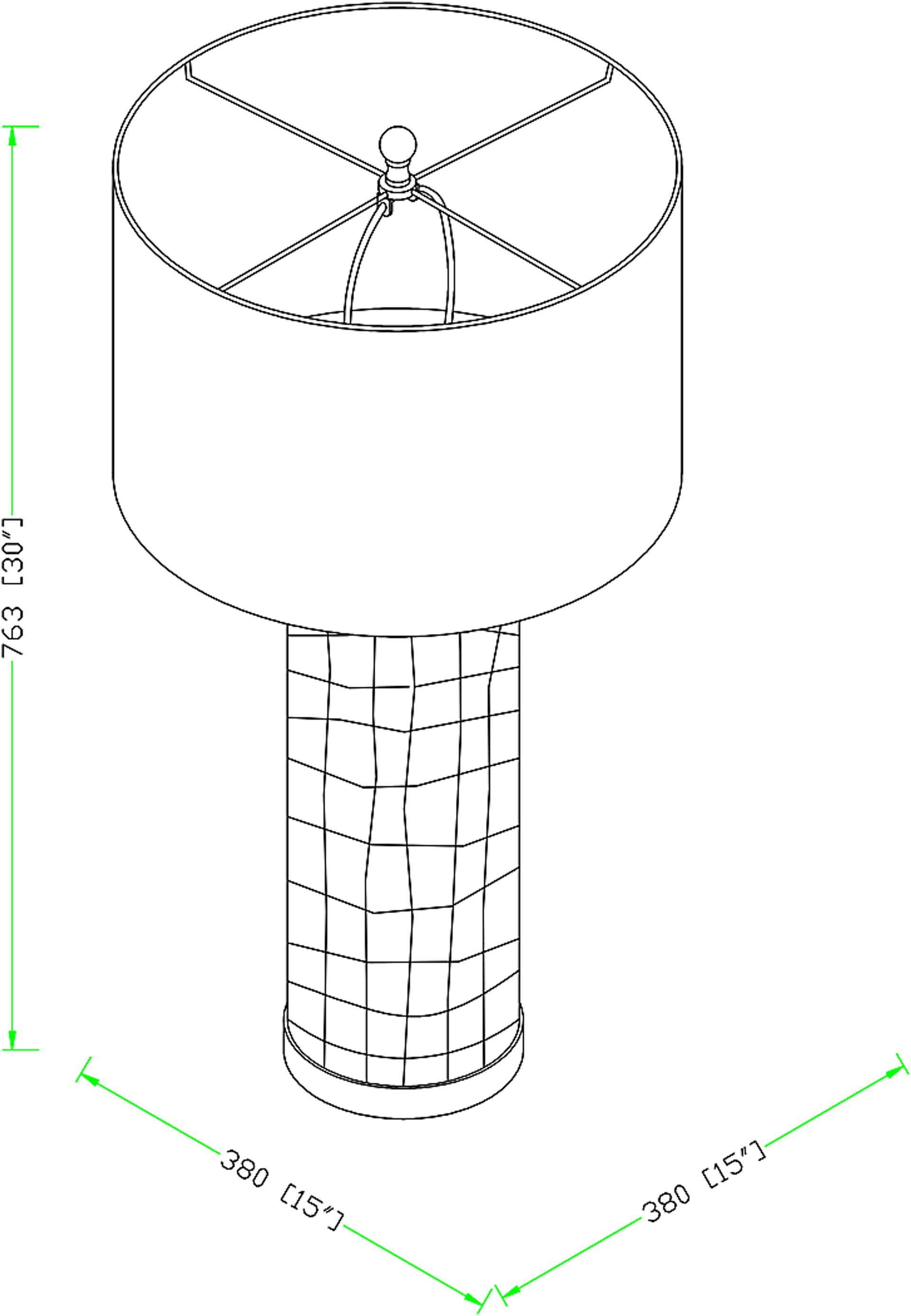 Barrick Shade Gray Lamp - Image 8