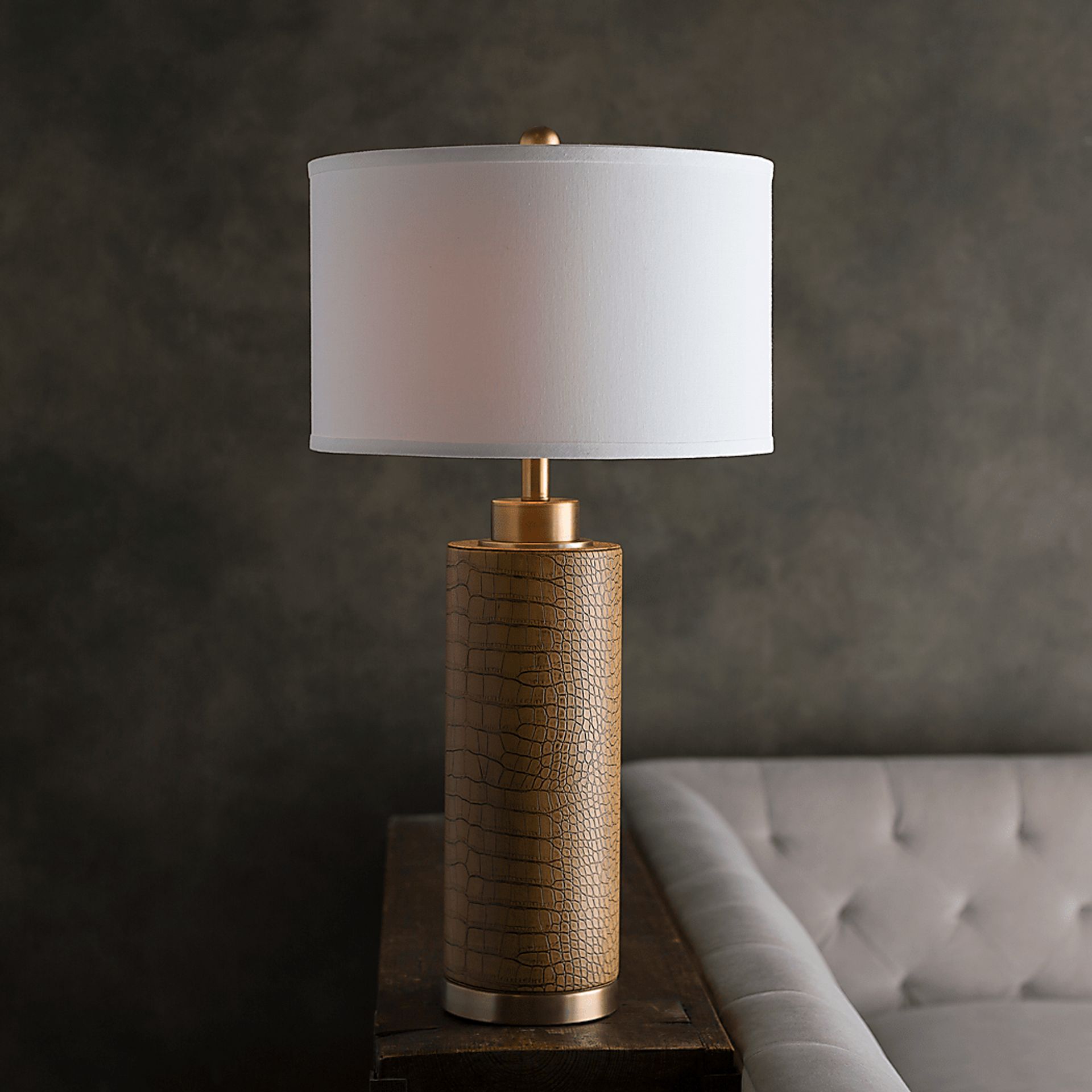 Barrick Shade Saddle Lamp - Image 5