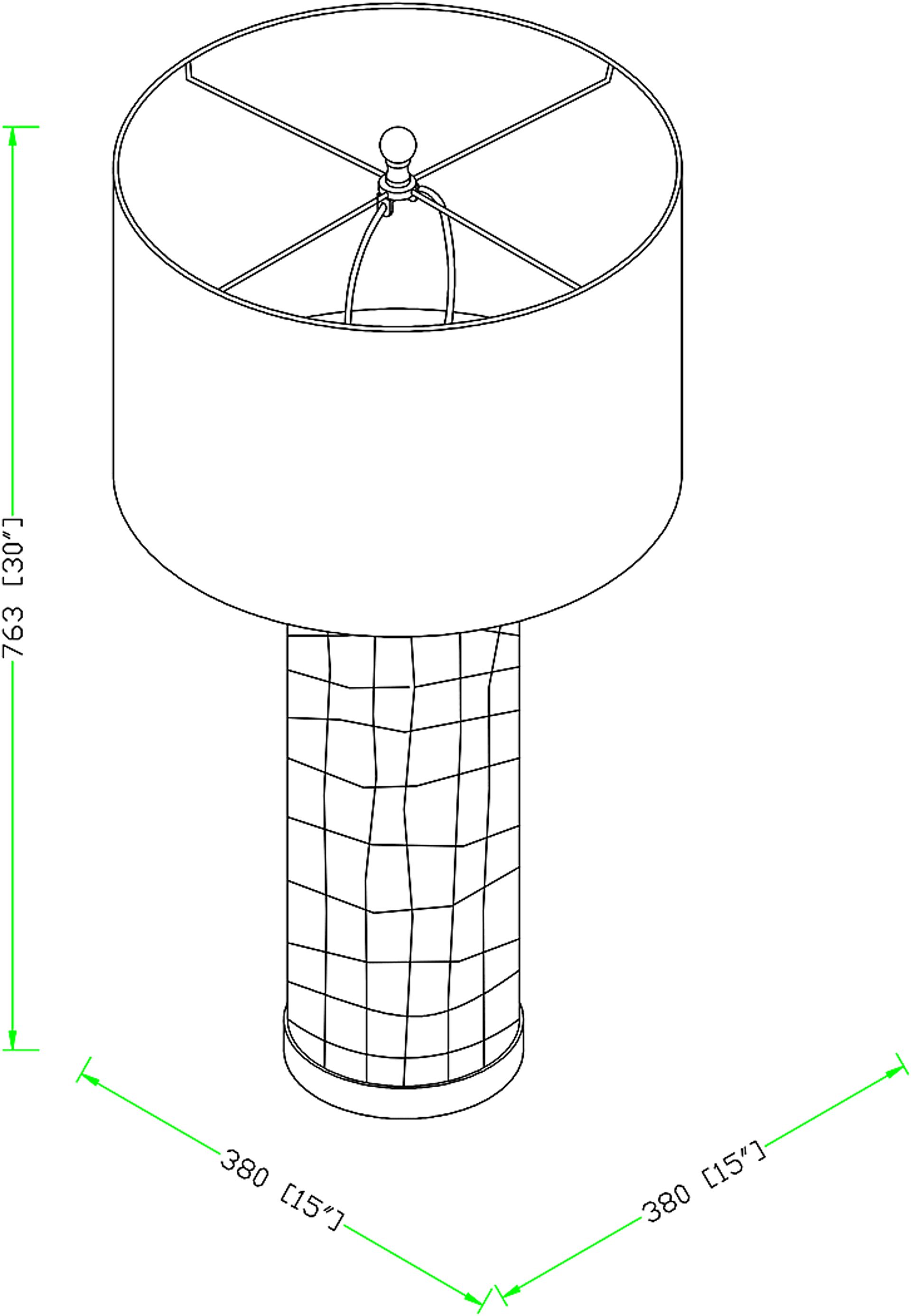 Barrick Shade Saddle Lamp - Image 6