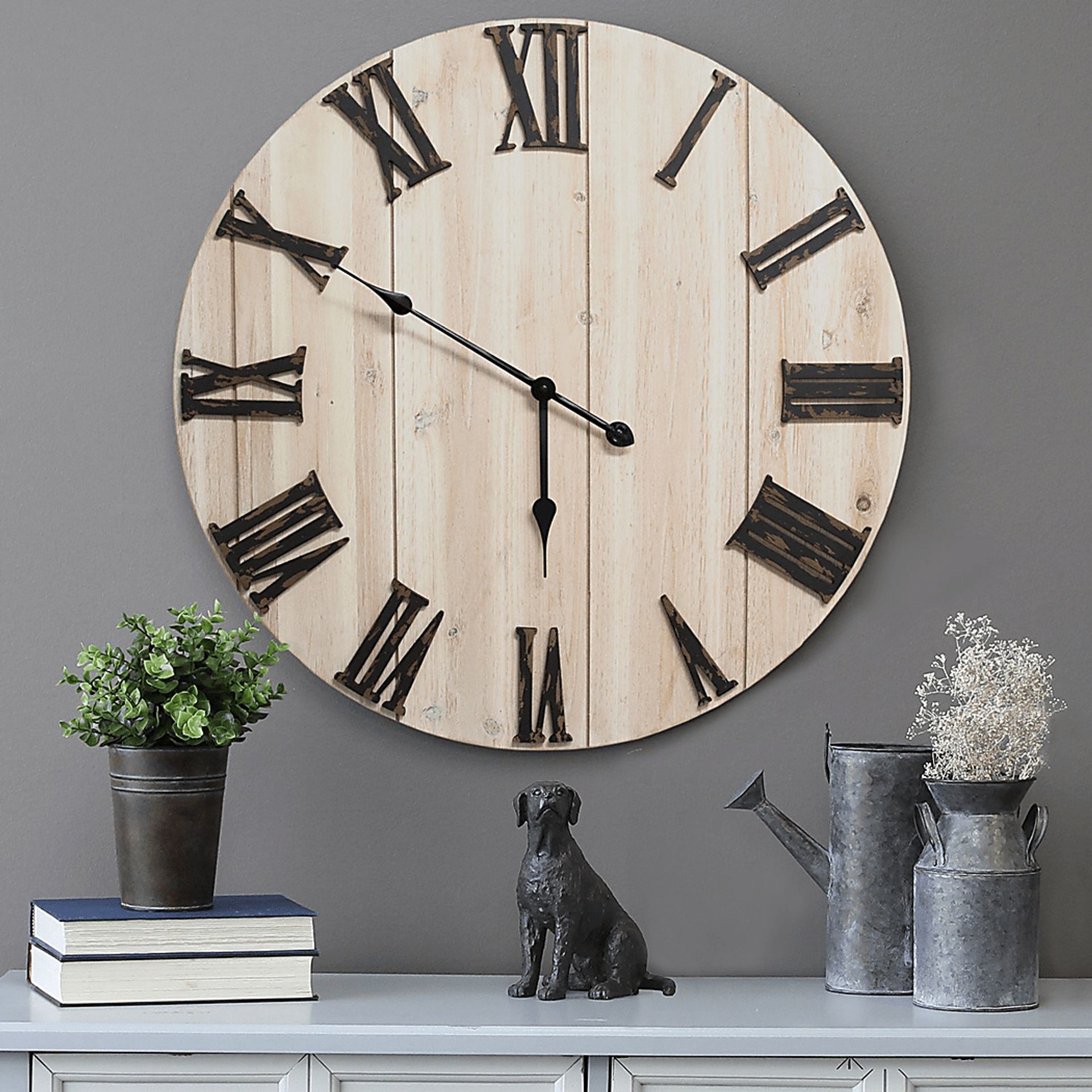 Barrick White Clock - Image 2