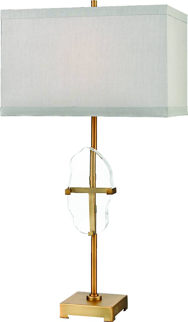 Barrier Way Gold Lamp - Thumbnail - Image 1