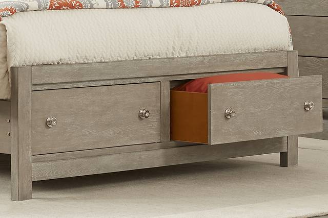 Barringer Place Gray 5 Pc Queen Panel Bedroom with Storage - Thumbnail - Image 7