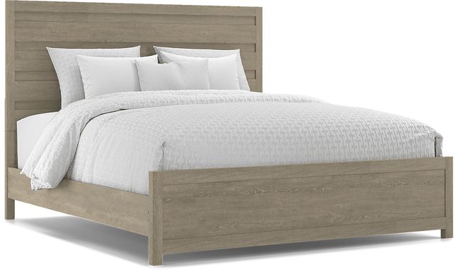 Barringer Place Gray 3 Pc King Panel Bed