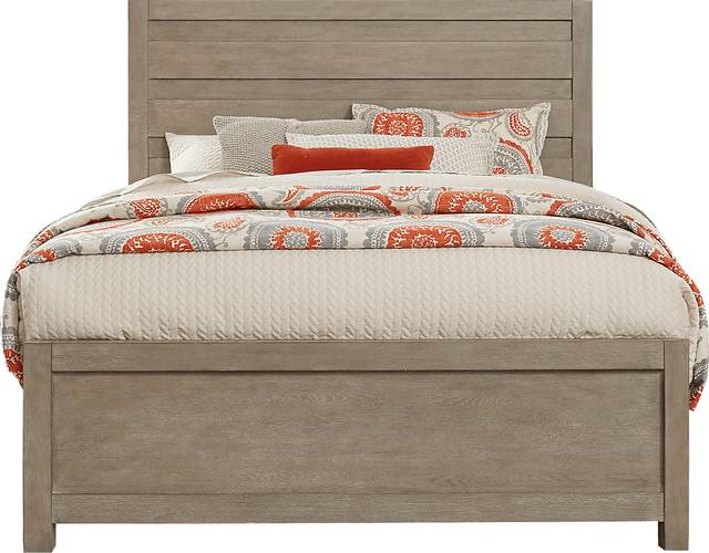 Barringer Place Gray 5 Pc King Panel Bedroom - Thumbnail - Image 2