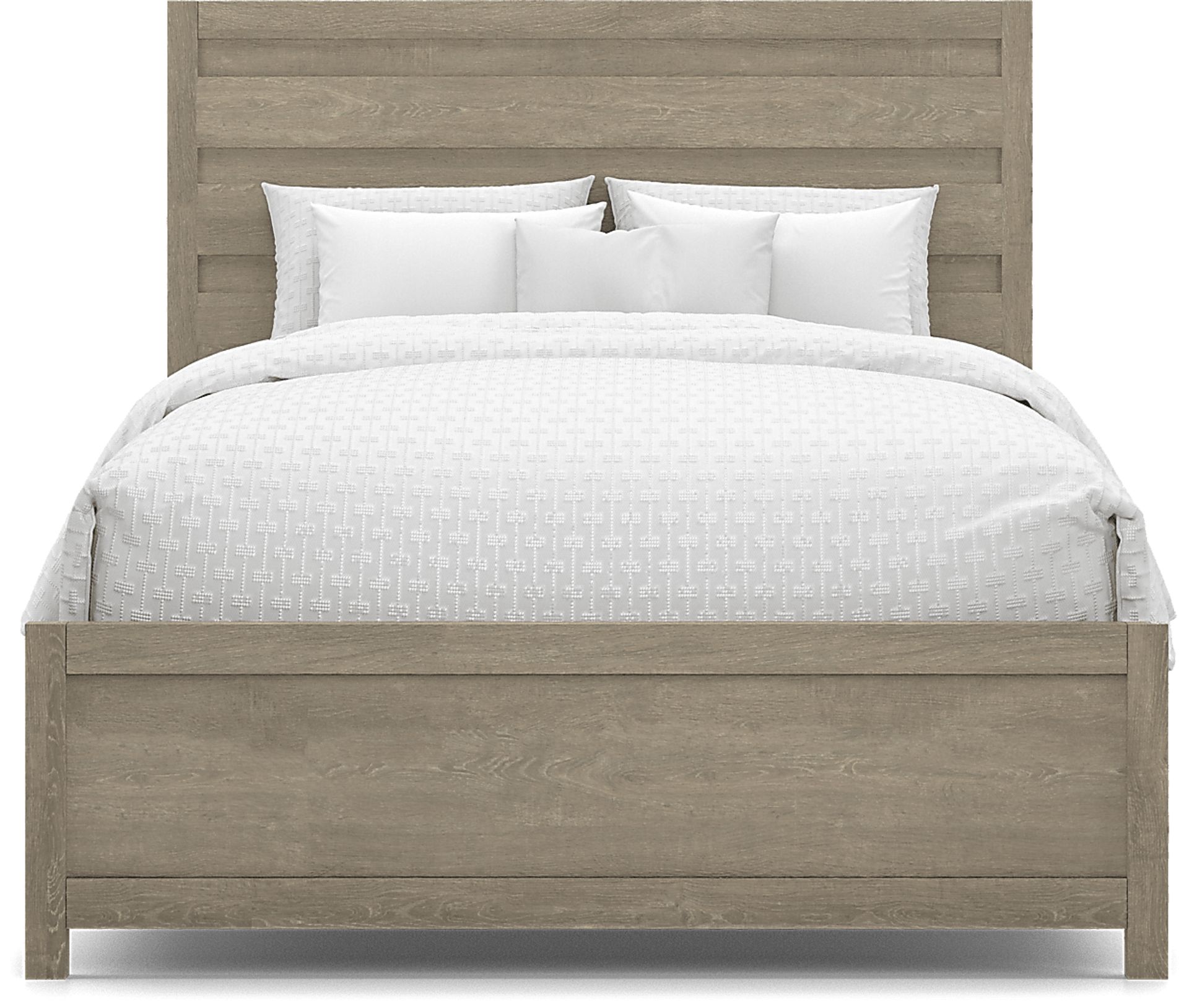 Barringer Place Gray 7 Pc Queen Panel Bedroom - Image 4