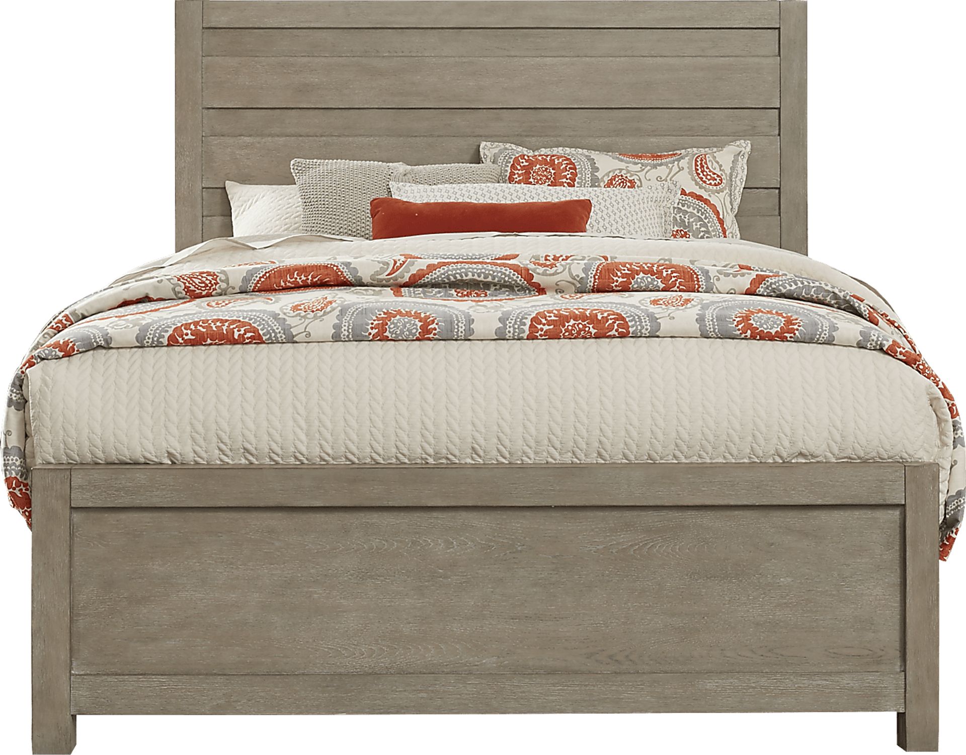 Barringer Place Gray 5 Pc Queen Panel Bedroom - Image 2