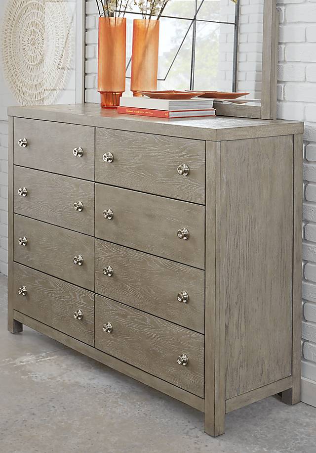 Barringer Place Gray 8 Pc Queen Panel Bedroom - Thumbnail - Image 9