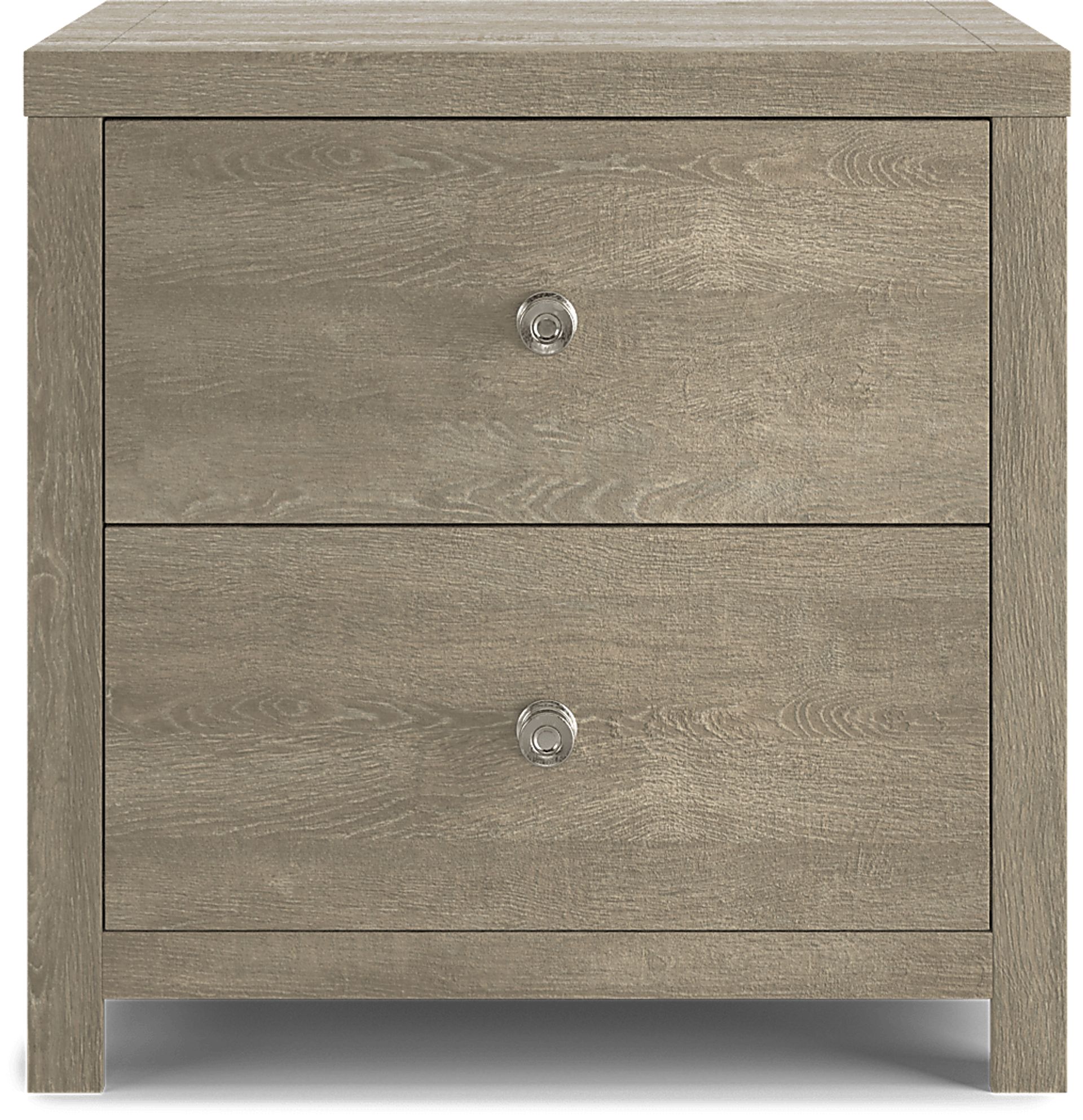Barringer Place Gray Nightstand - Image 1