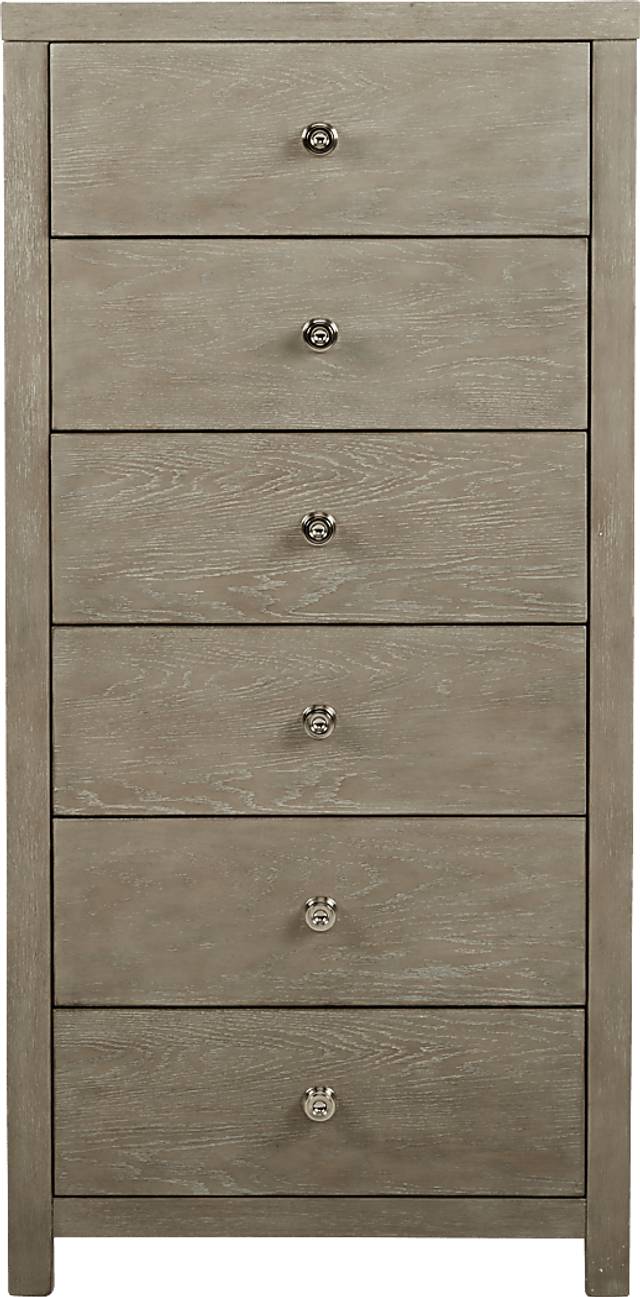 Barringer Place Gray Tall Chest - Thumbnail - Image 1