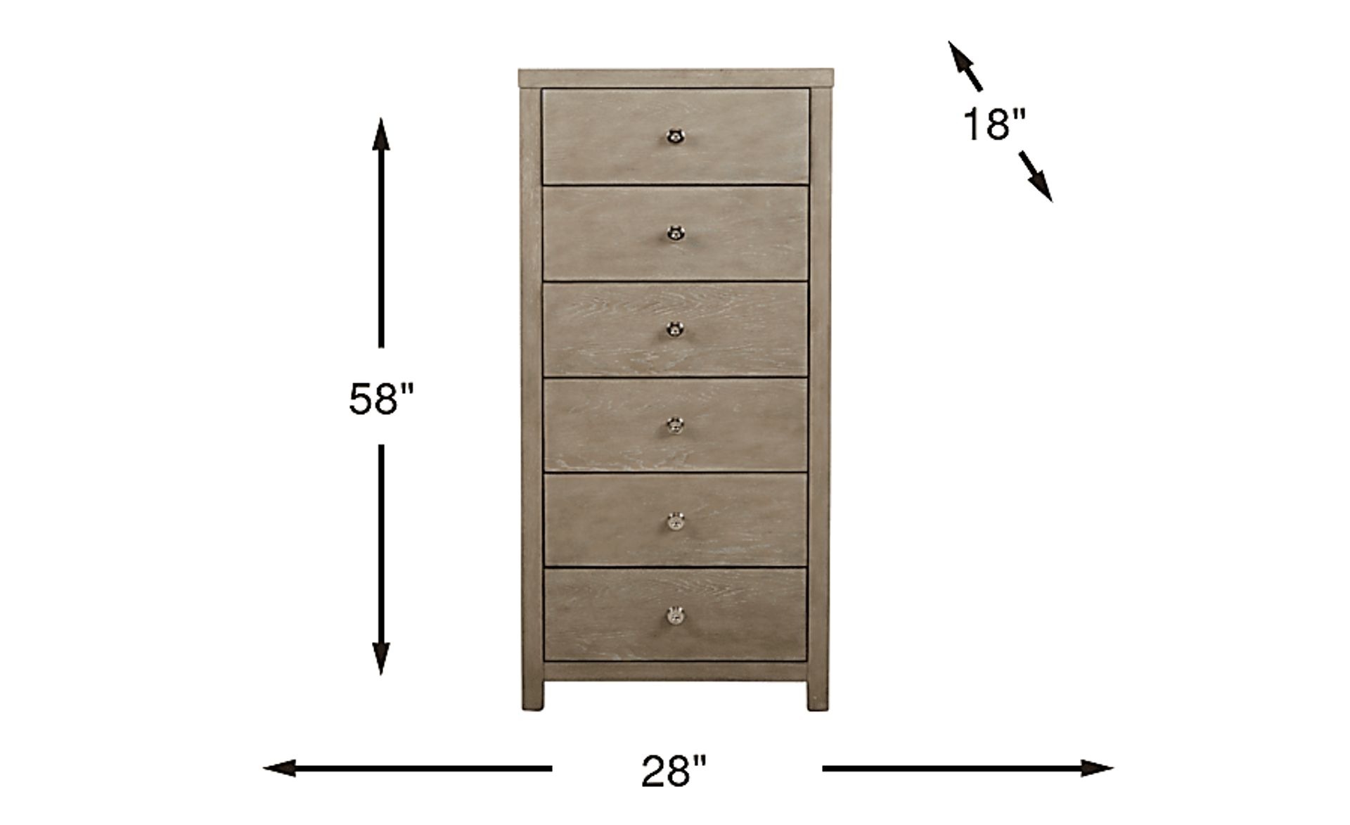 Dimension Image. Please refer to the Dimension Tab on this page for dimension details.