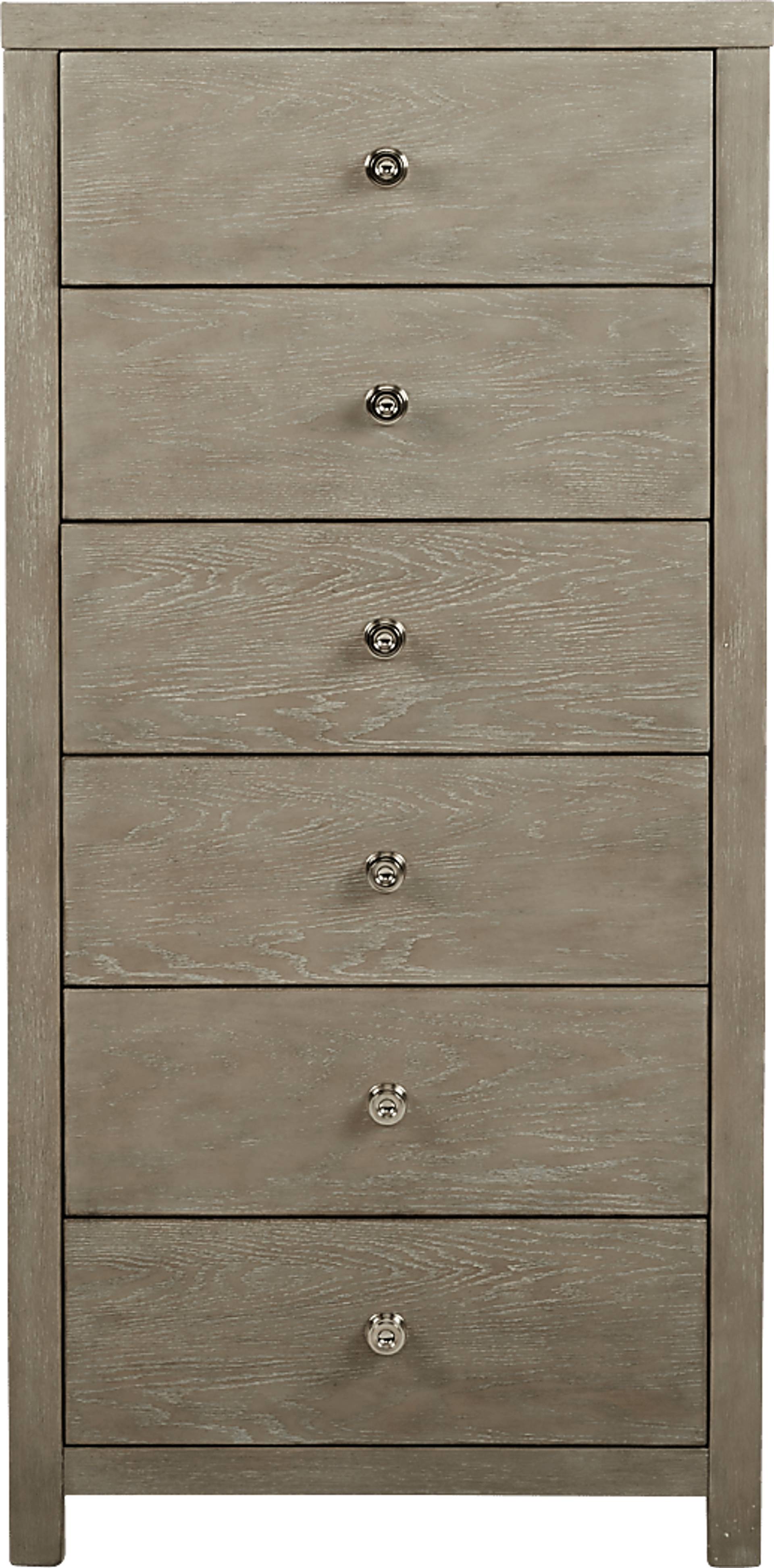 gray tall chest