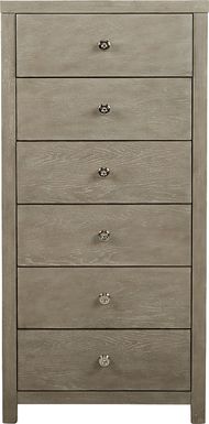 Barringer Place Gray Tall Chest