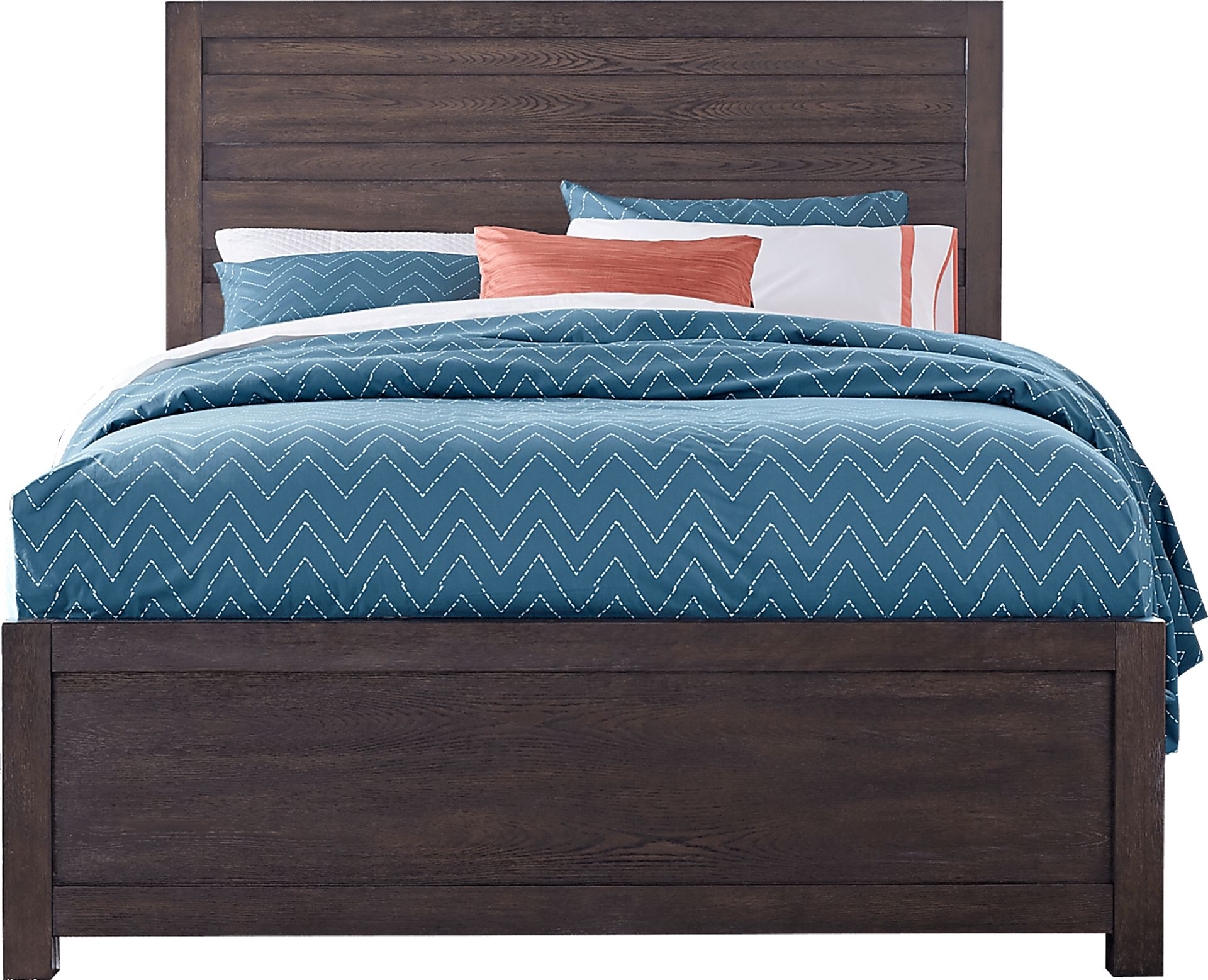 Barringer Place Merlot 5 Pc King Panel Bedroom - Image 2