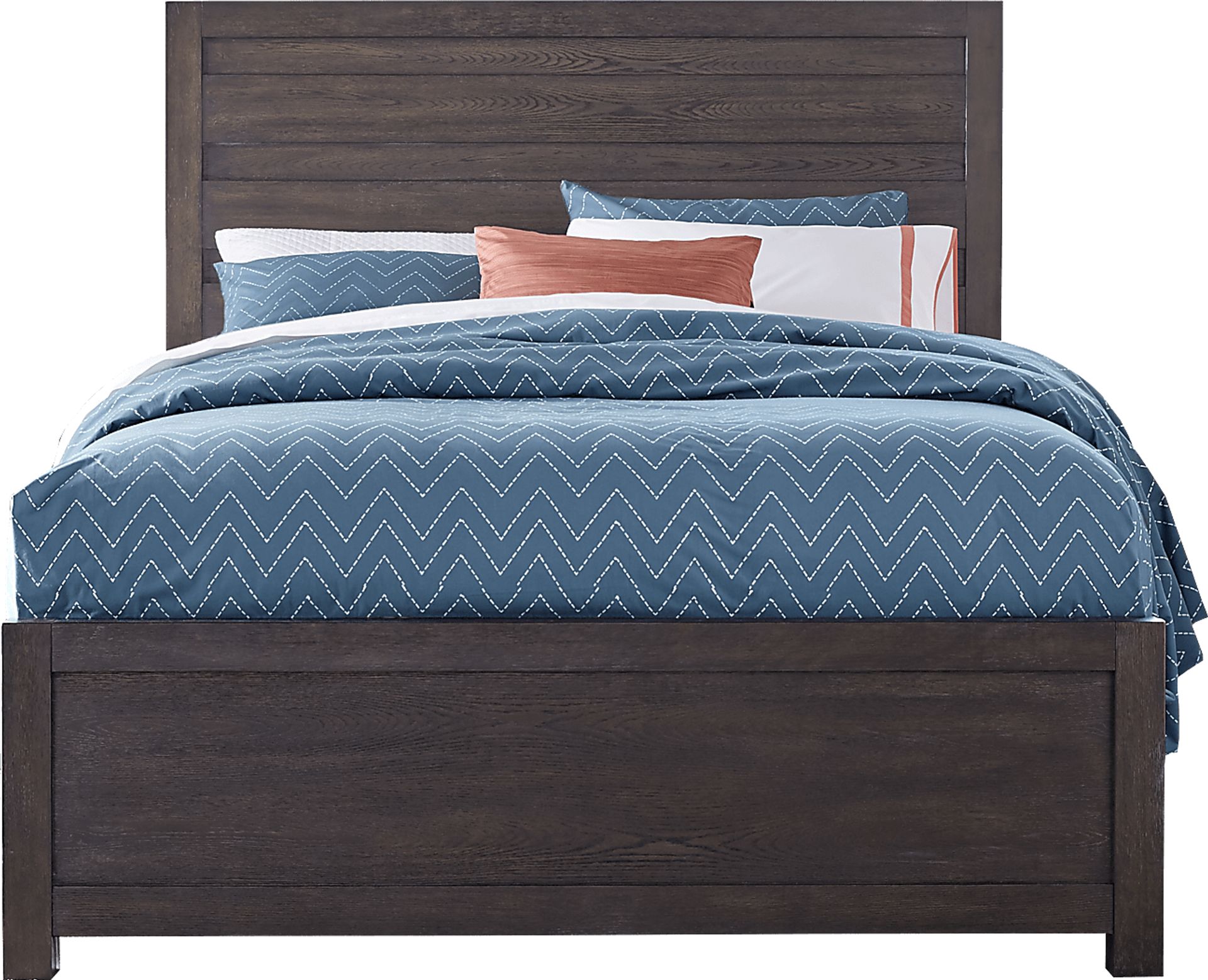 Barringer Place Merlot 5 Pc King Panel Bedroom - Image 2
