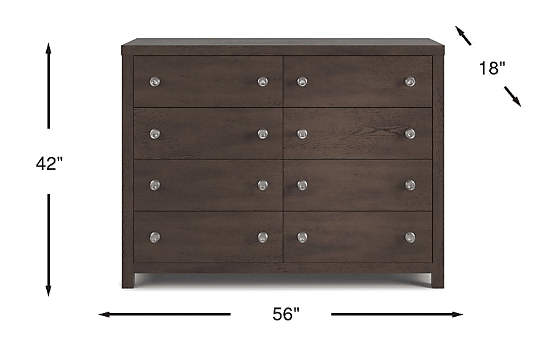 Dimension Image. Please refer to the Dimension Tab on this page for dimension details.