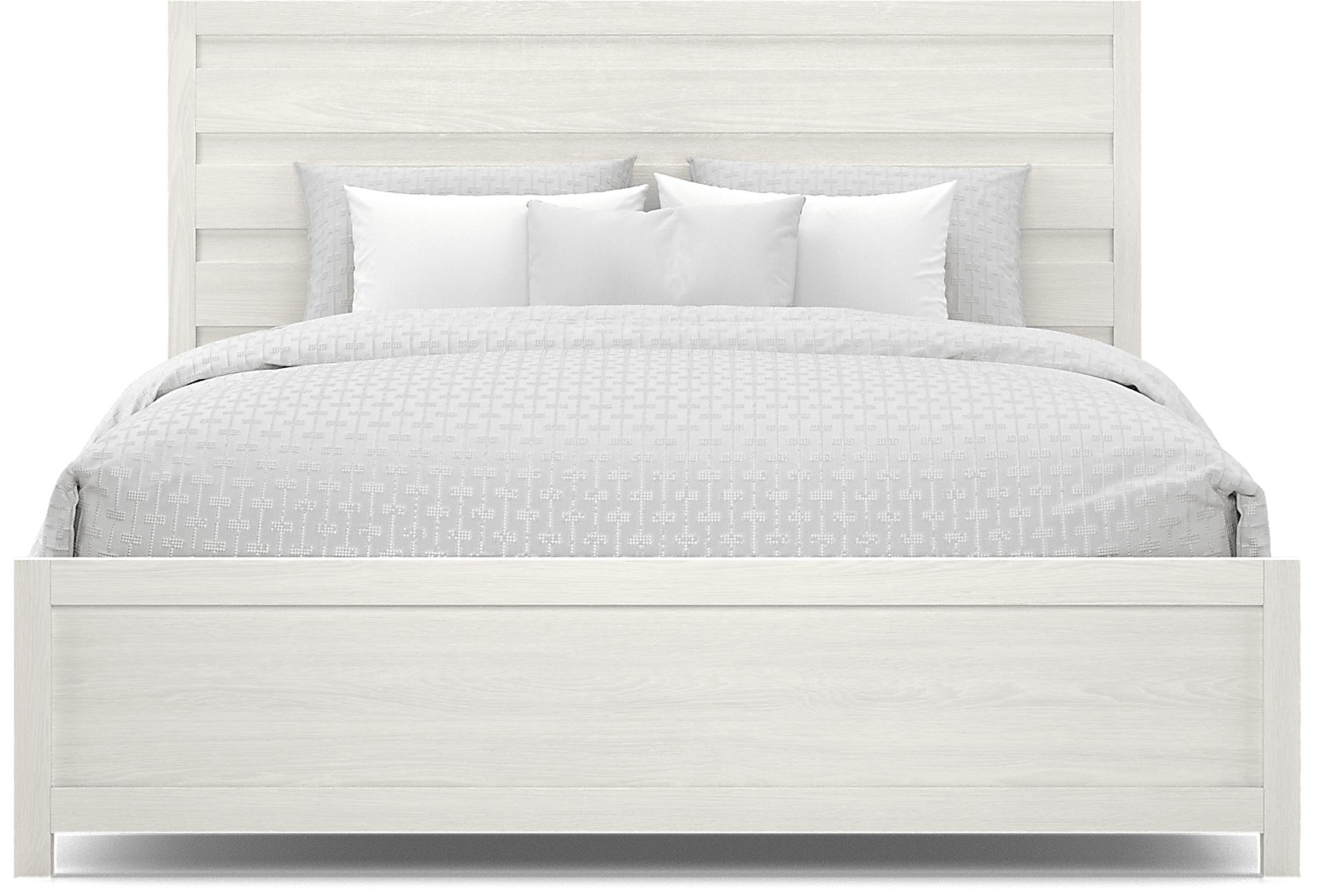 Barringer Place White 5 Pc King Panel Bedroom - Image 3