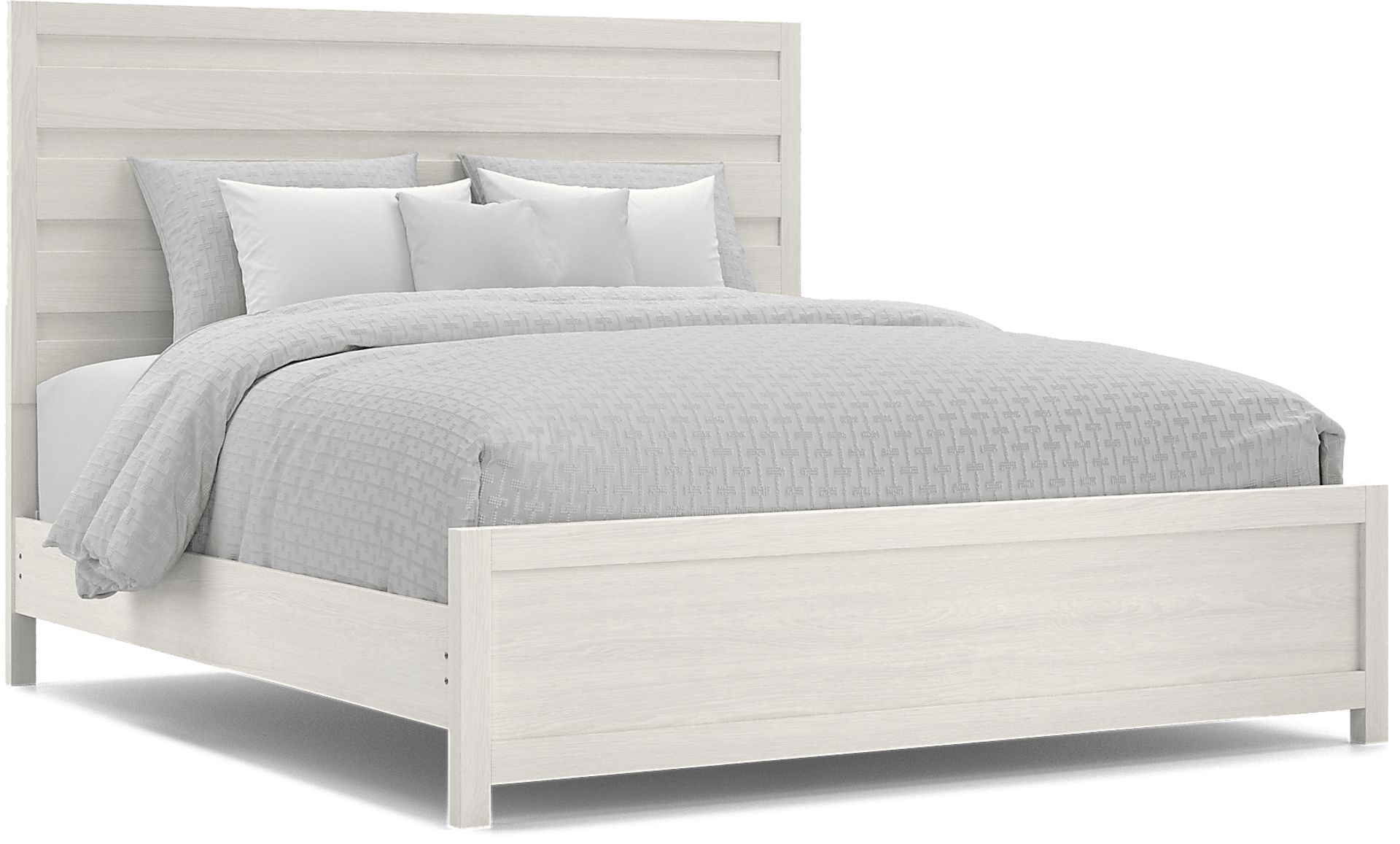 Barringer Place White 5 Pc King Panel Bedroom - Image 2