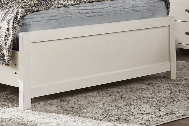 Barringer Place White 5 Pc King Panel Bedroom - Thumbnail - Image 4