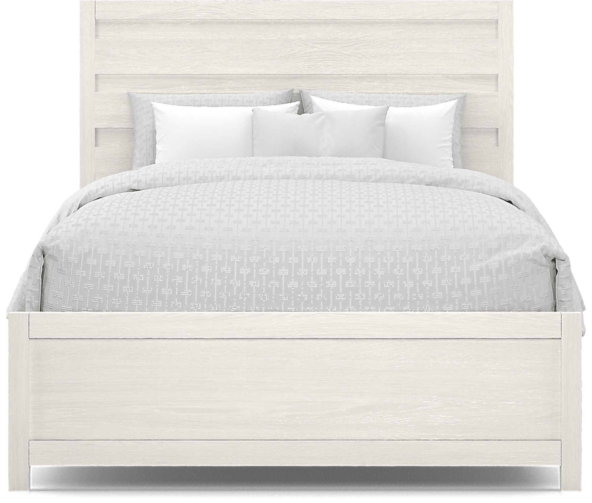 Barringer Place White 3 Pc Queen Panel Bed - Image 3