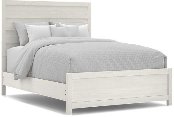 Barringer Place White 3 Pc Queen Panel Bed
