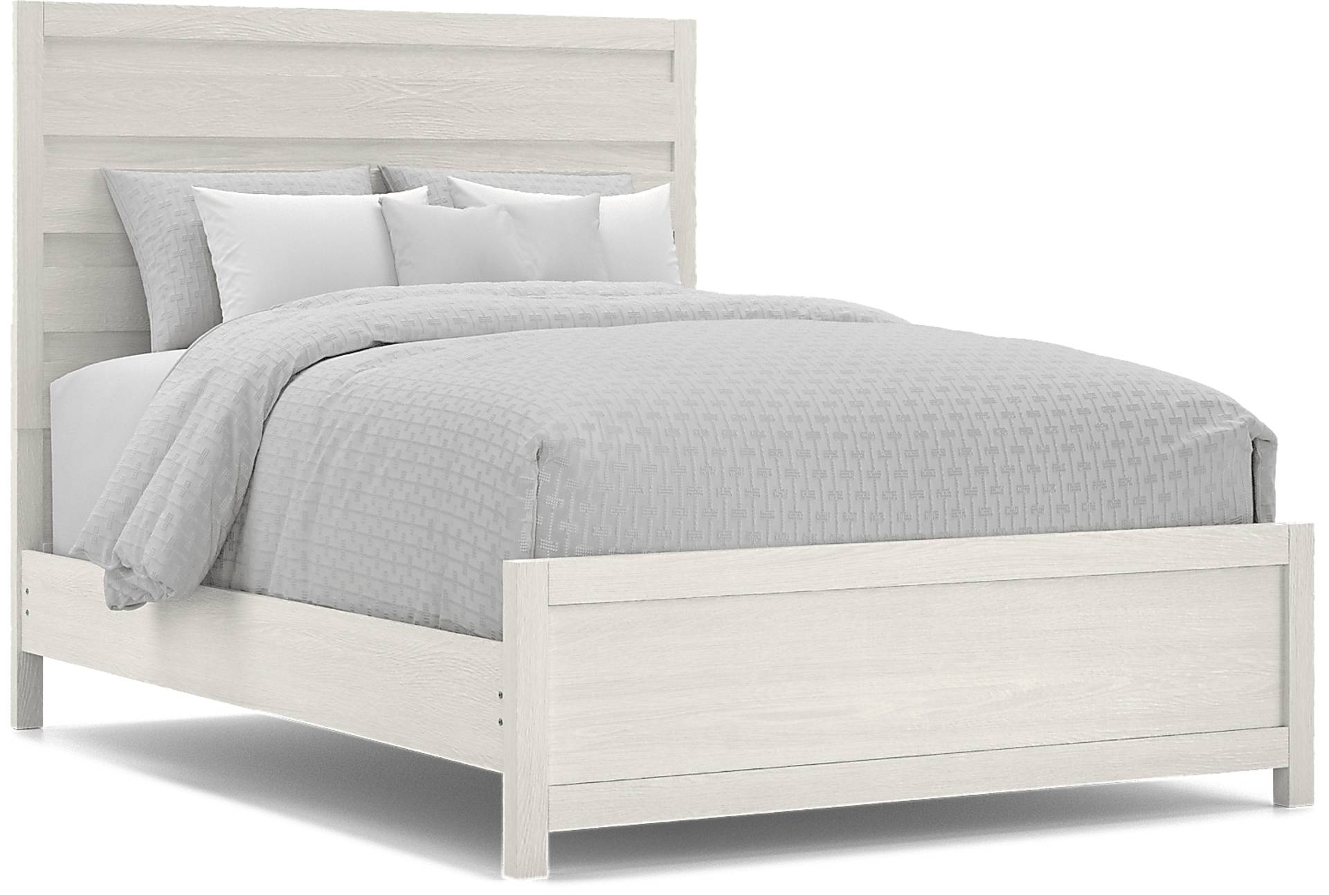 3 pc queen panel bed