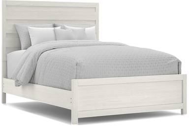 3 pc queen panel bed