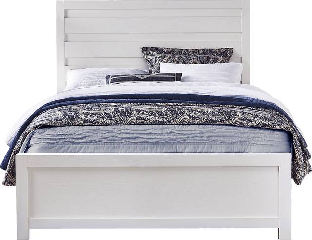 Barringer Place White 5 Pc Queen Panel Bedroom - Thumbnail - Image 2