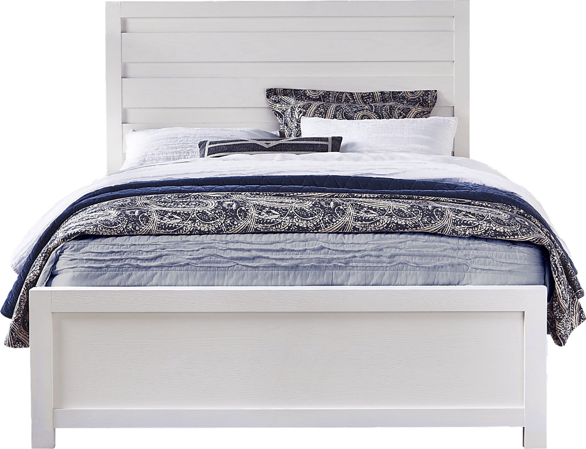 Barringer Place White 7 Pc Queen Panel Bedroom - Image 2