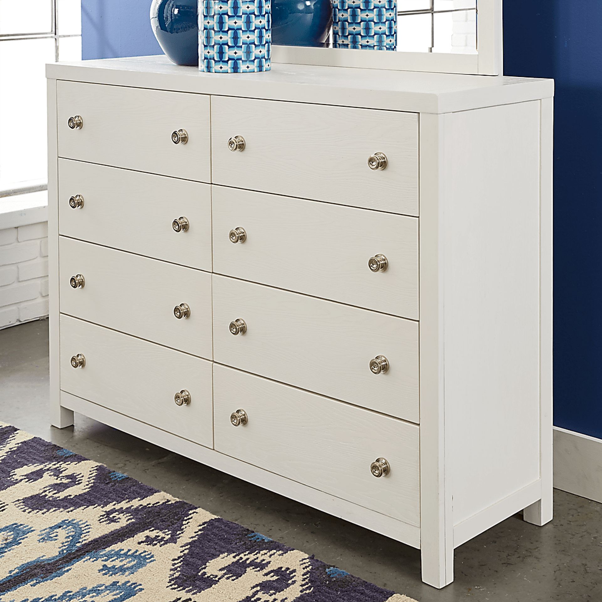 Barringer Place White Dresser - Image 3