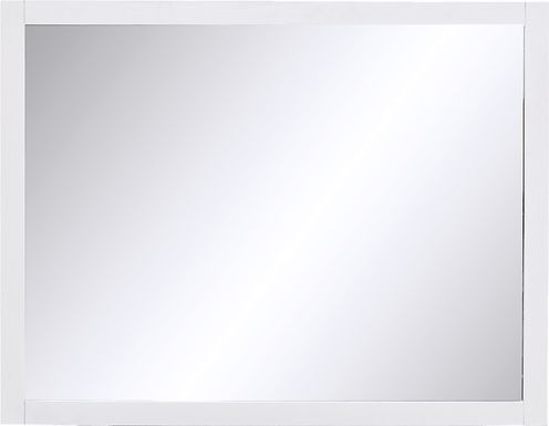 Barringer Place White Mirror