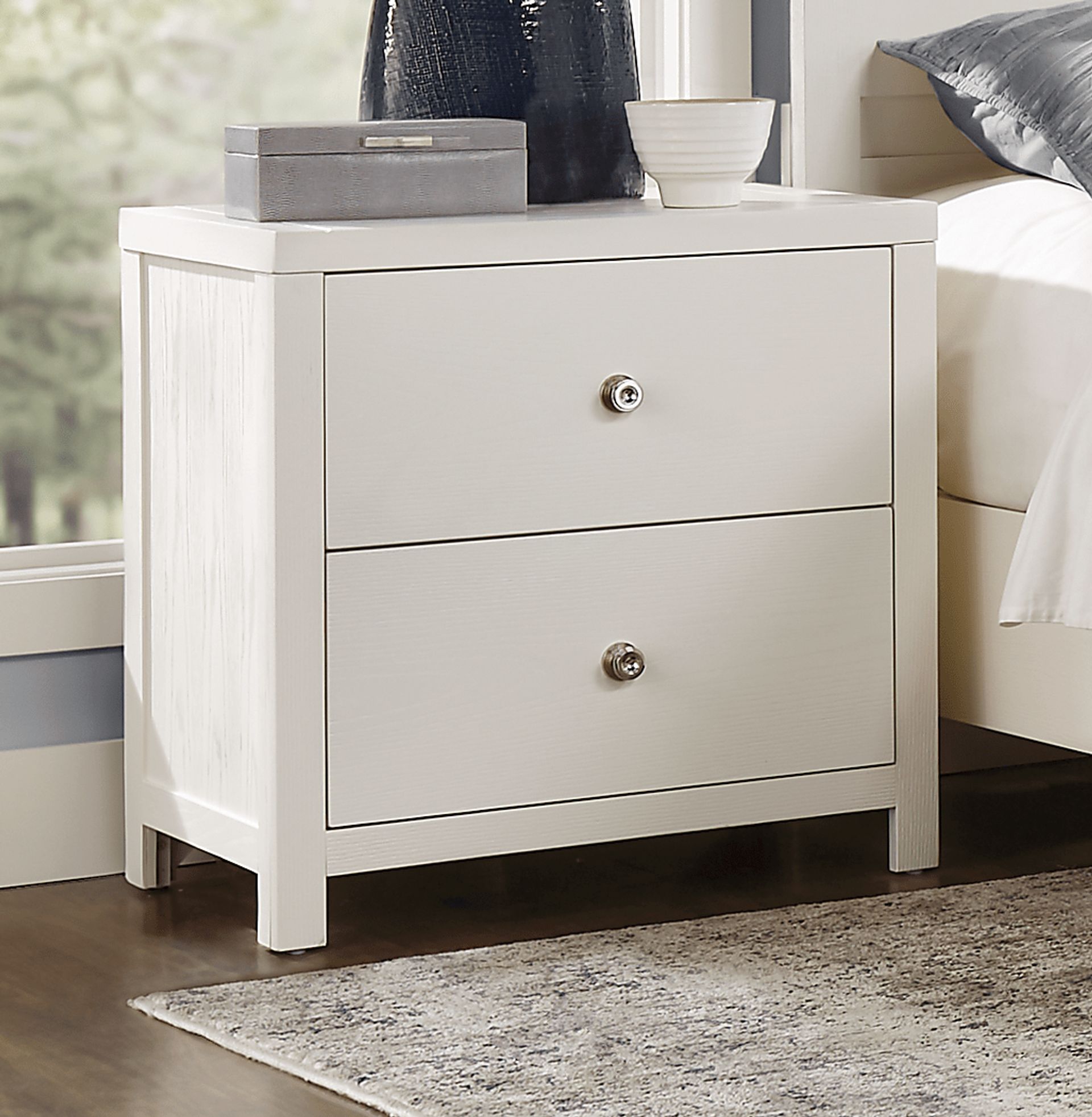 Barringer Place White Nightstand - Image 2