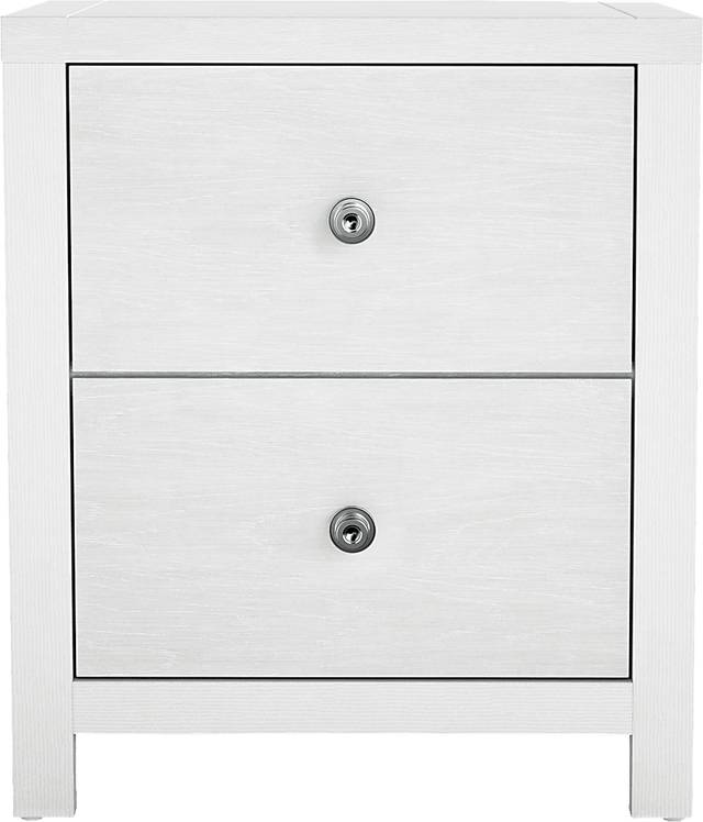 Kids Barringer Place White Nightstand - Thumbnail - Image 1