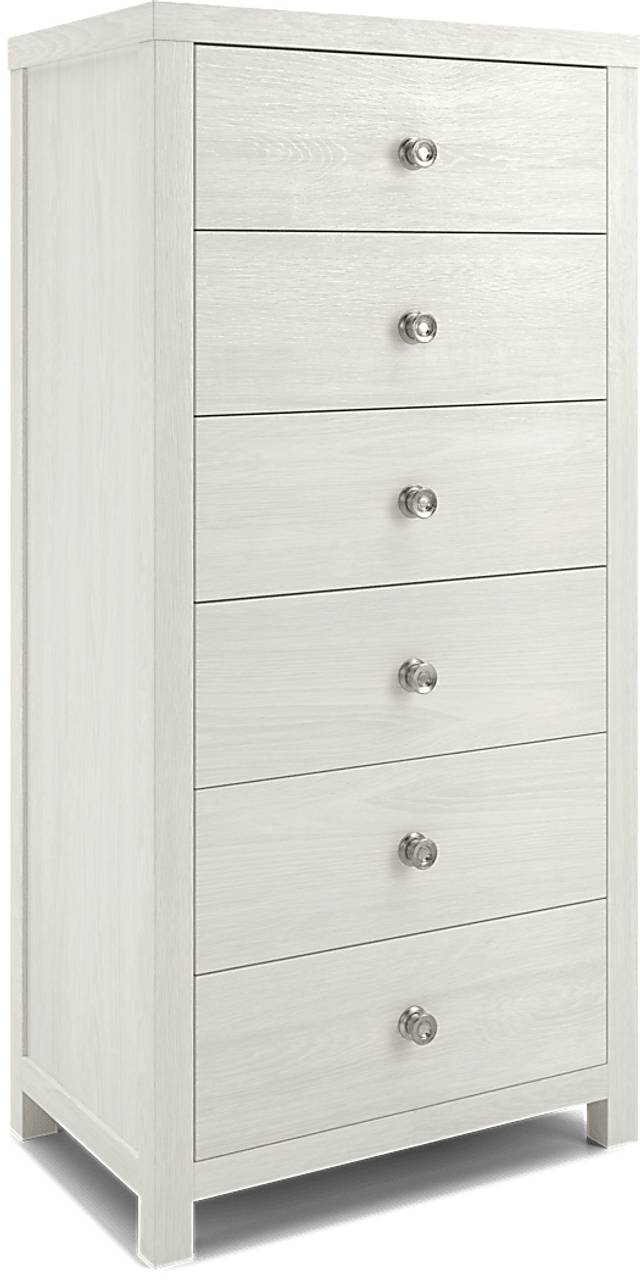Barringer Place White Tall Chest - Thumbnail - Image 2