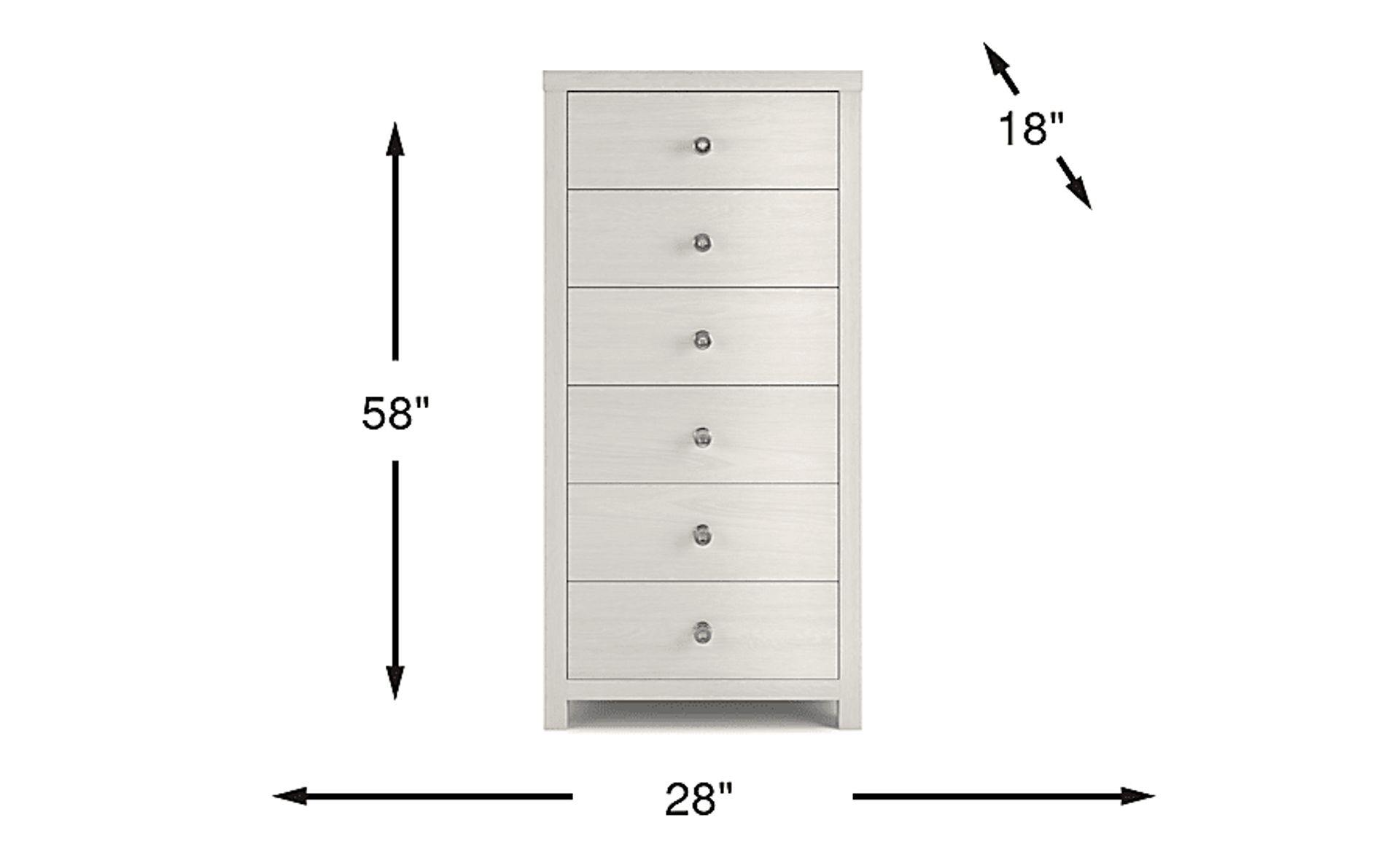 Dimension Image. Please refer to the Dimension Tab on this page for dimension details.