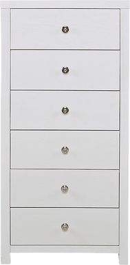 Barringer Place White Tall Chest
