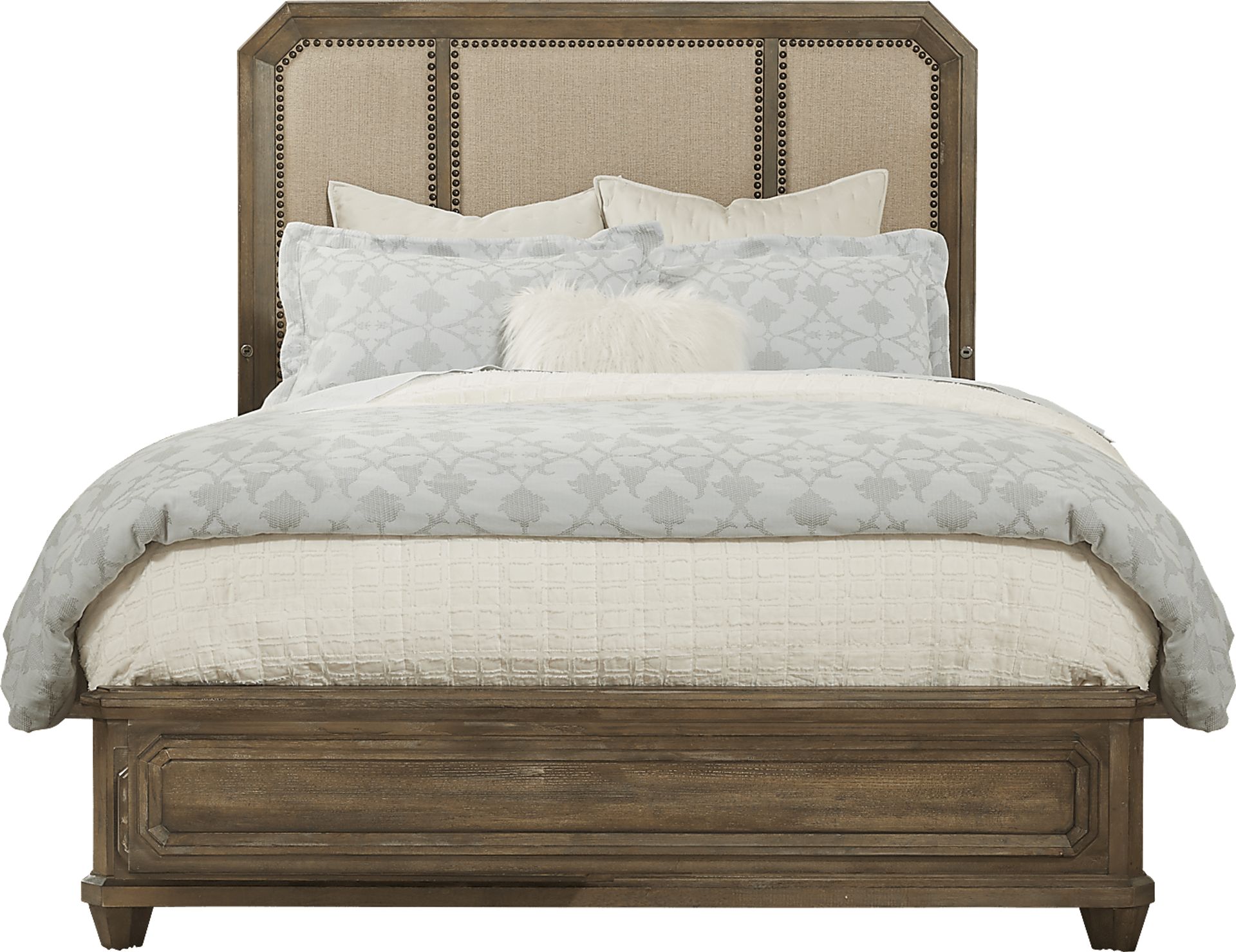 Barriston Trail Brown 7 Pc King Panel Bedroom - Image 2