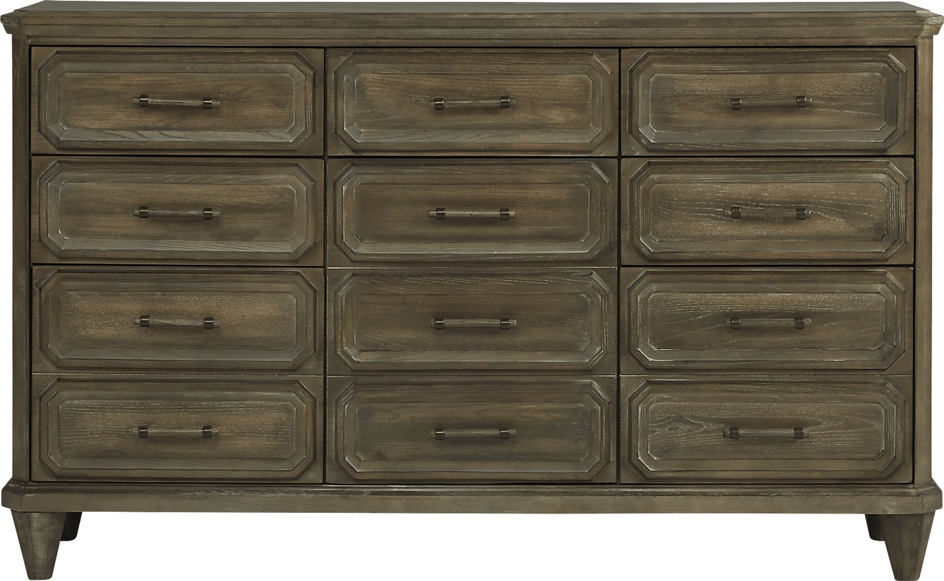 Barriston Trail Brown 7 Pc King Panel Bedroom - Image 4
