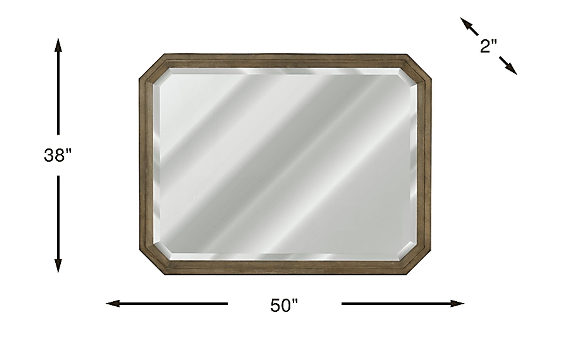 Dimension Image. Please refer to the Dimension Tab on this page for dimension details.