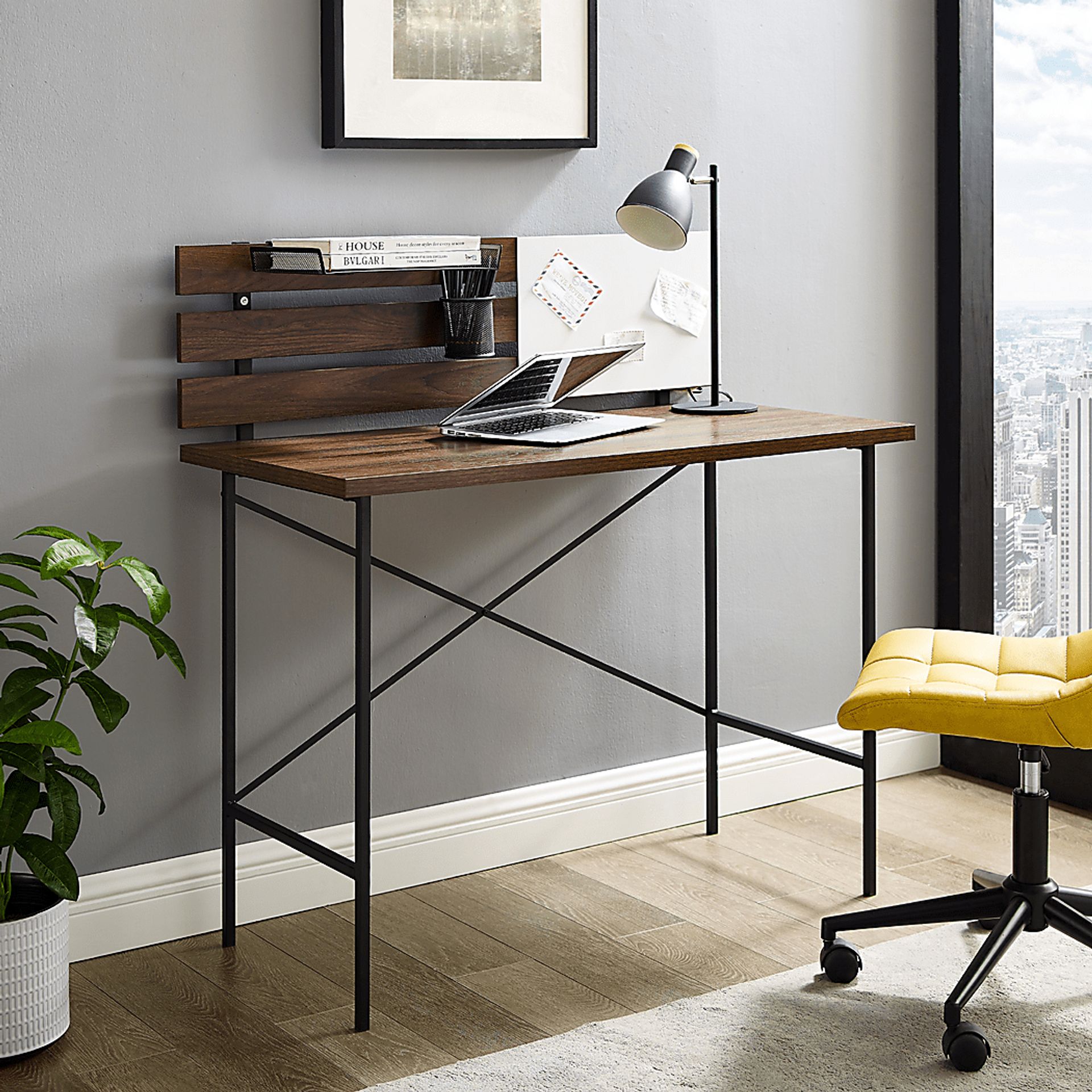 Barryknoll Brown Desk - Image 5