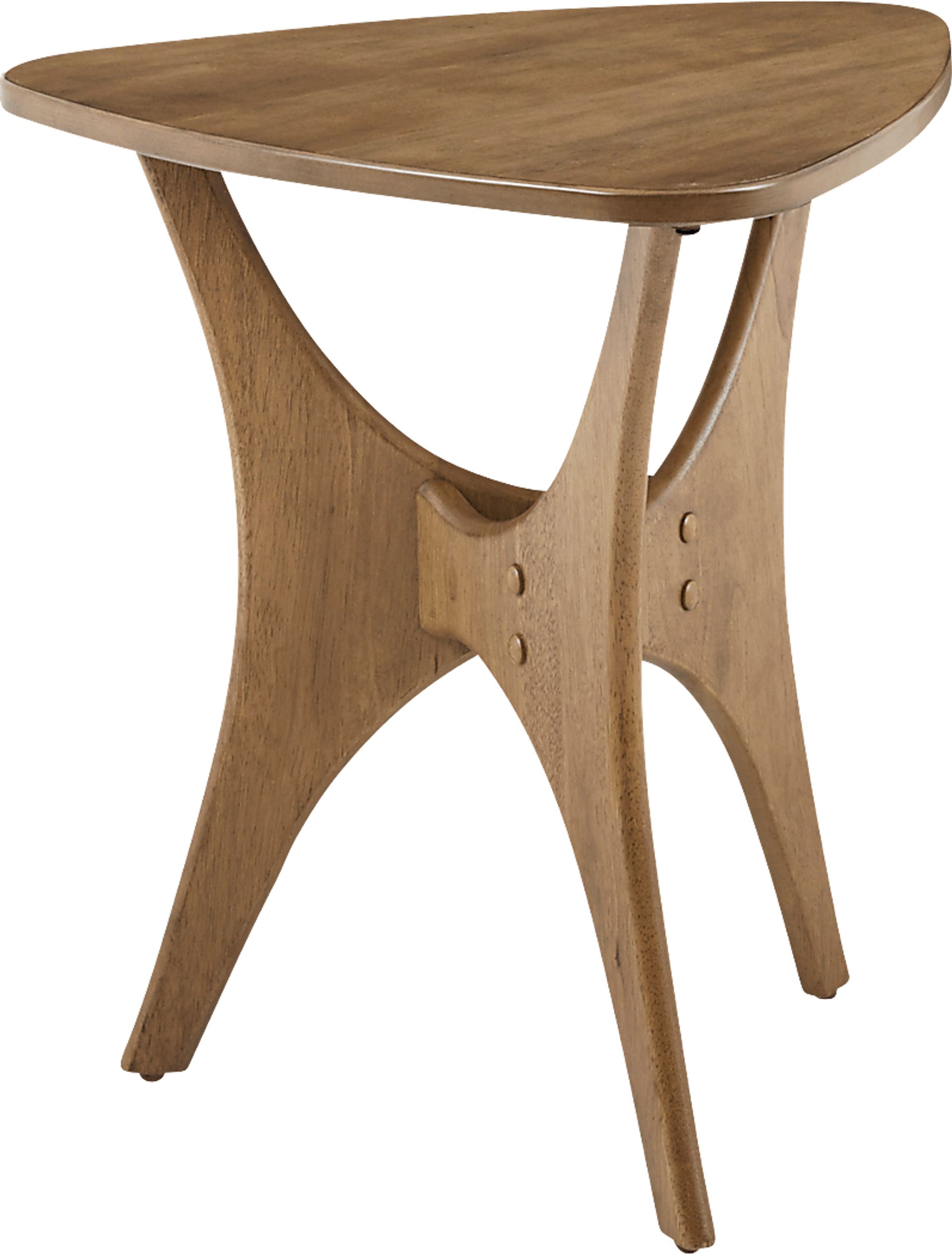 Barshay Brown Side Table - Image 1