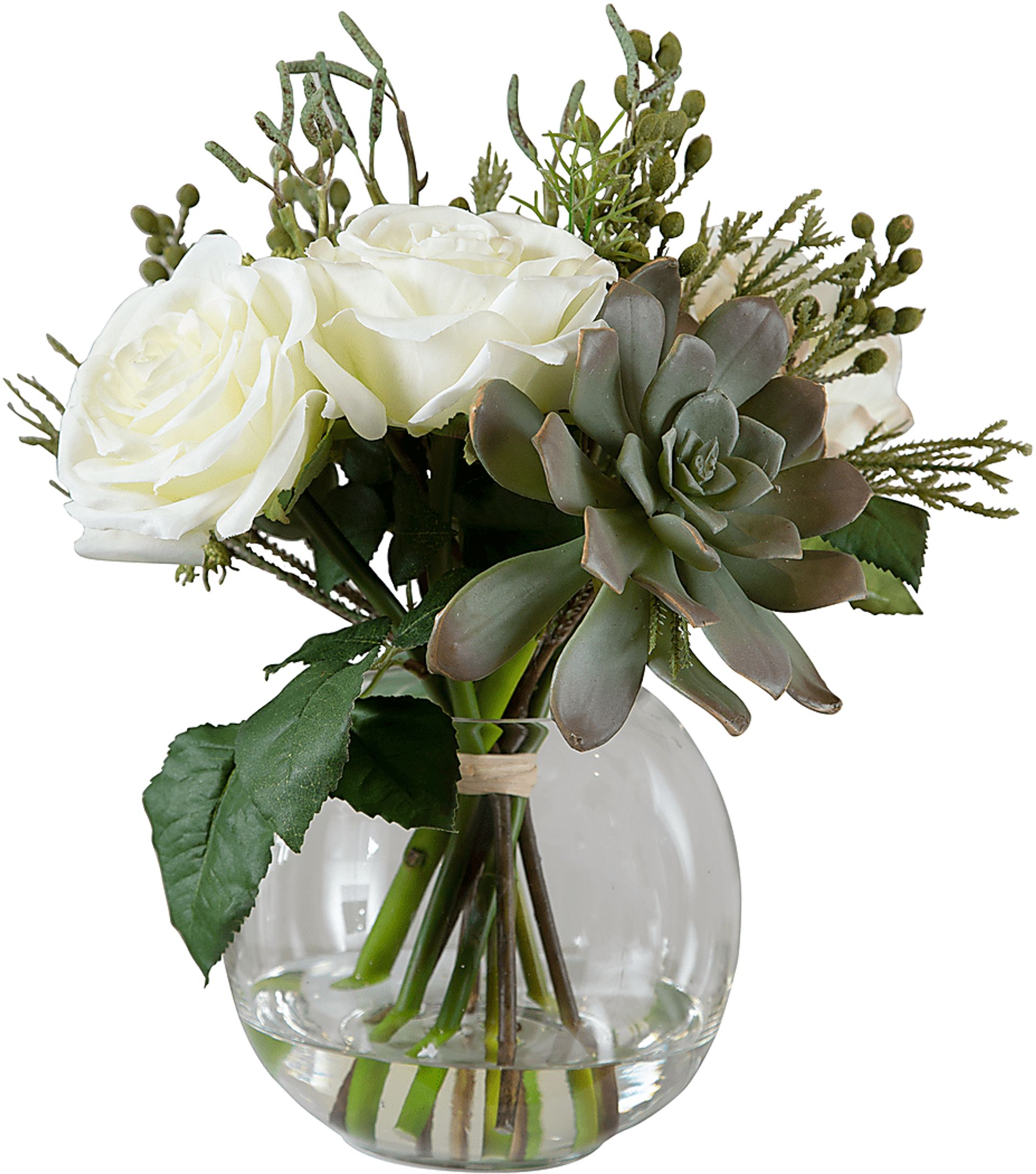 Bartela White Floral Bouquet - Image 2