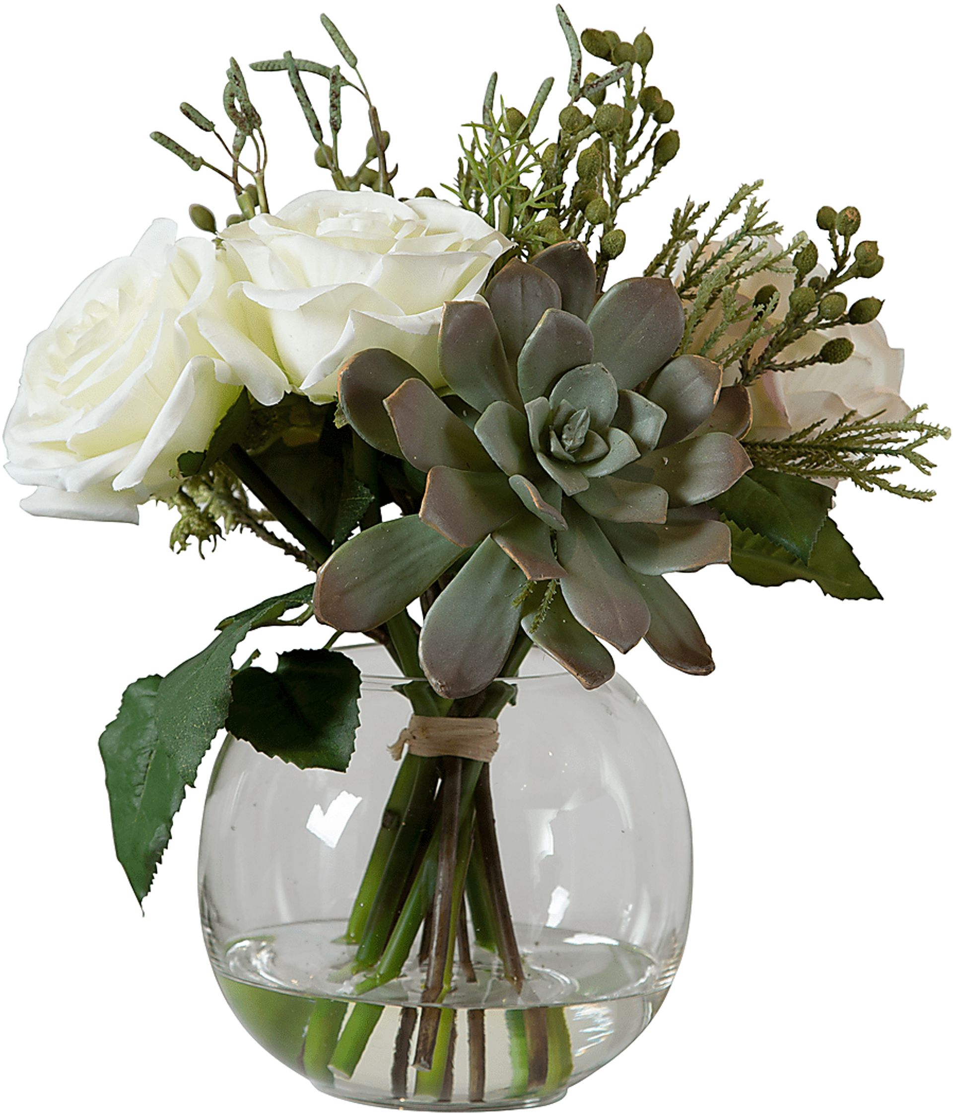 Bartela White Floral Bouquet - Image 3