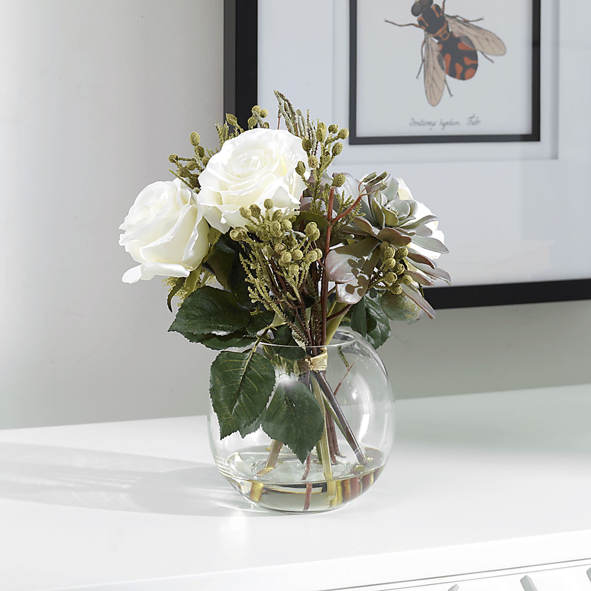 Bartela White Floral Bouquet - Image 5
