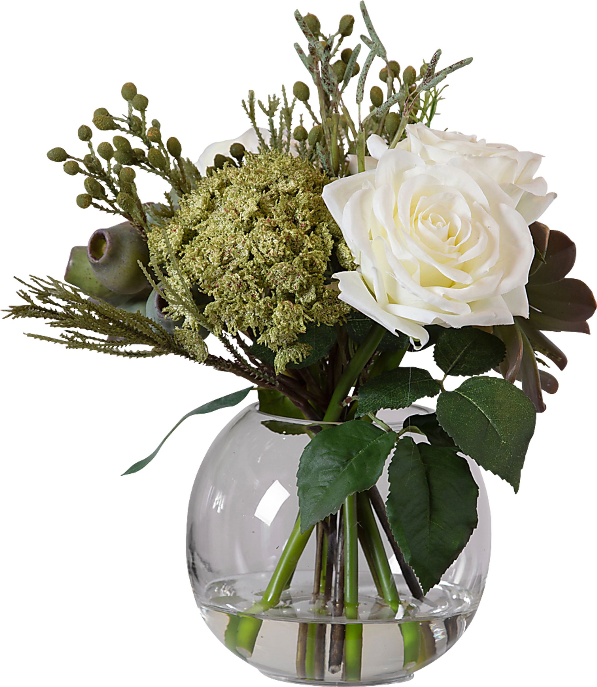 Bartela White Floral Bouquet - Image 1