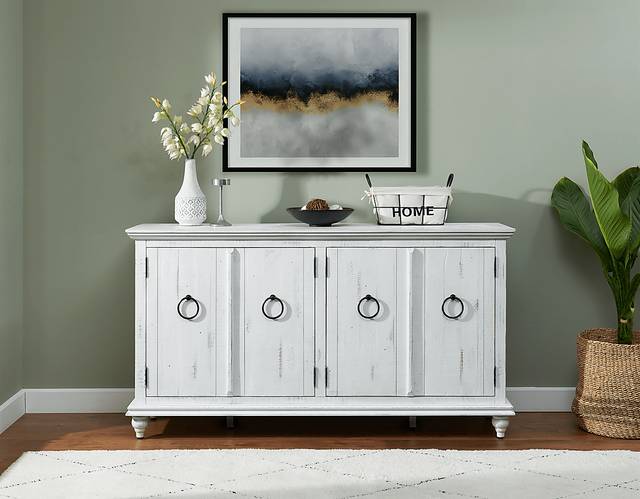 Bartelt White 65 in. Console - Thumbnail - Image 8