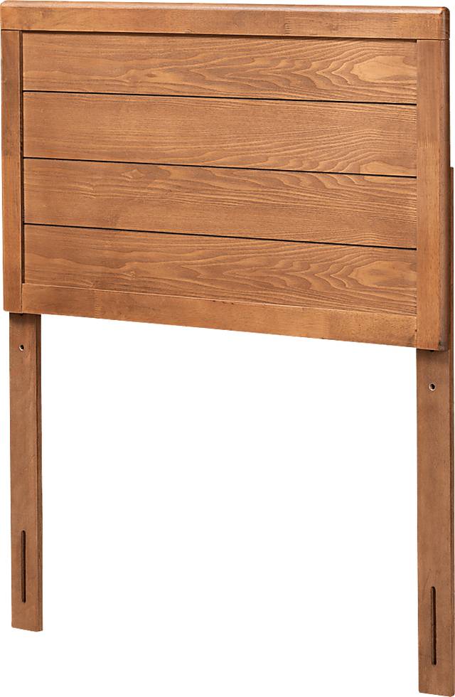 Bartholo Brown Twin Headboard - Thumbnail - Image 2